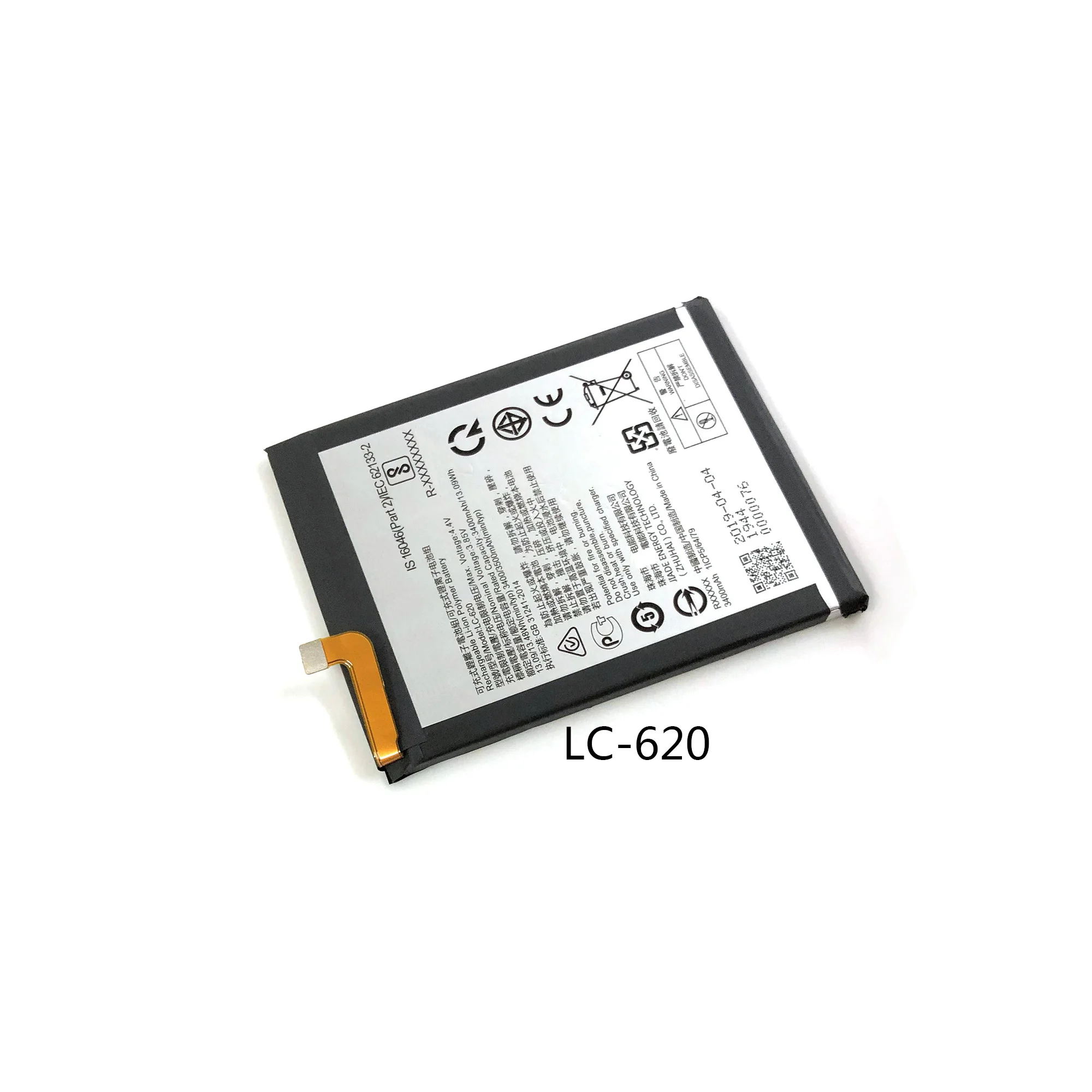 HE342 HE345 Phone Battery LC-620 For Nokia X6 2018 6.1Plus TA-1099 Battery 6II 6.1 6.2 7.2 Batteries TA-1054 TA-1043 polymer