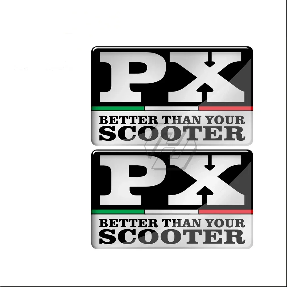 For Piaggio Vespa Scooter PX125 PX150 PX200 PX 125 150 200 3D Motorcycle Sticker