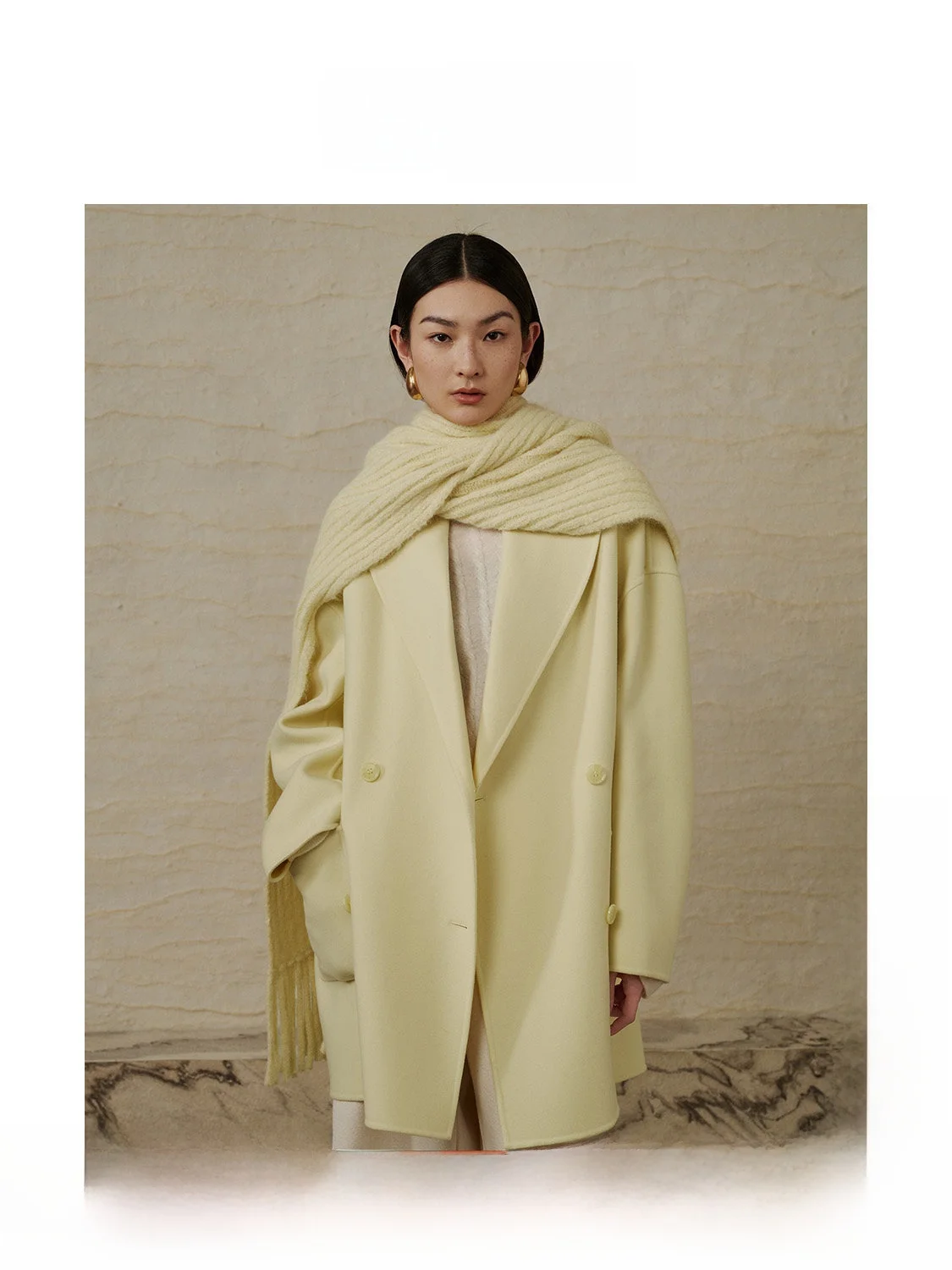 

Двустороннее шерстяное пальто ZhiZhi для женщин: осенне-зимняя элегантность, премиум-класс, индивидуальный дизайн, пошив на заказ