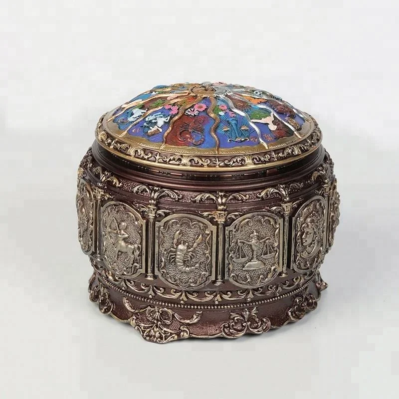 

Twelve Constellations Dancing Figurine Music Box