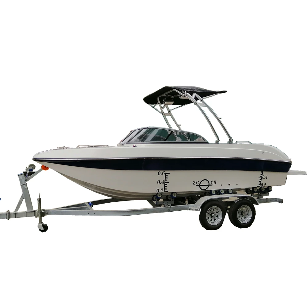 FLIT 580 Fiberglass Powerboat 6 Person Speed Boat for Sale Factory Jet Boat with Outboard Engine Fishing Boat&ships Mini Yacht