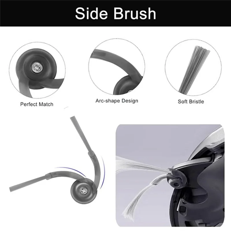 B83B-روبوت مكنسة كهربائية فرشاة جانبية ل Roborock Saros 10/G30/S9 Maxv Ultra/S90ver/A1460RR فرشاة جانبية استبدال جزء