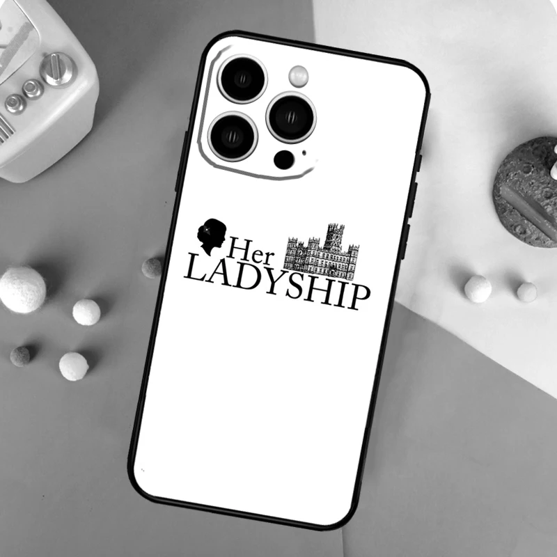 Downton Abbey TV Series Case For iPhone 16 15 14 Pro 11 12 13 Pro Max XS X XR Plus 12 13 Mini Soft Cover