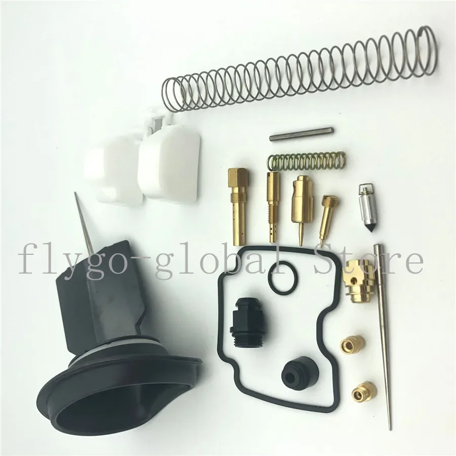 

For 2002 - 2005 Yamaha Grizzly 660 4x4 Motor Carburetor Carb Repair kit w/jet needles float valves