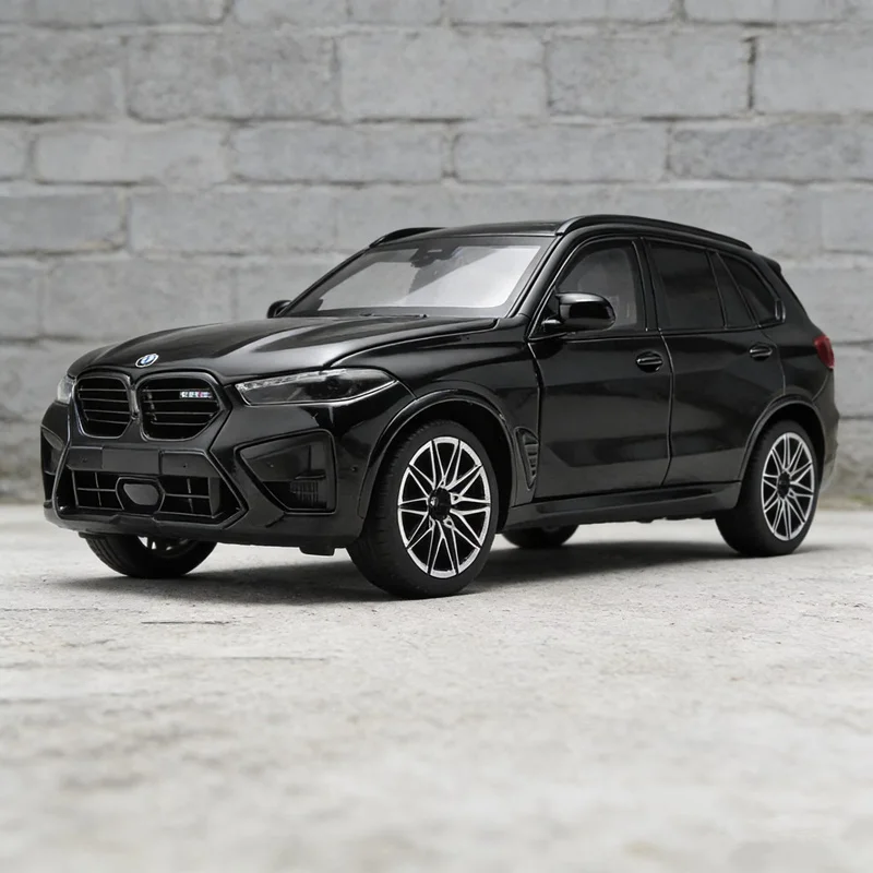 

Масштабная модель внедорожника BMW X5M X5 (1:24), литая под давлением, из металла, с имитацией звука и света, игрушка для детей, подарок