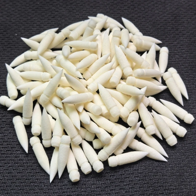  Nylon Bristles Brush Tip Replacements 1mm-4mm Line Wide for Acrylic Paint Pen