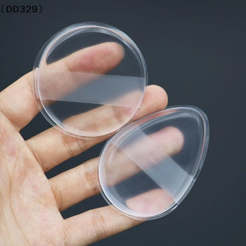 Silicone Makeup Sponge Transparent Makeup Foundation Sponge Non-Absorbing Water-Based Crystal Jelly BB Cushion Puff〔DD329〕