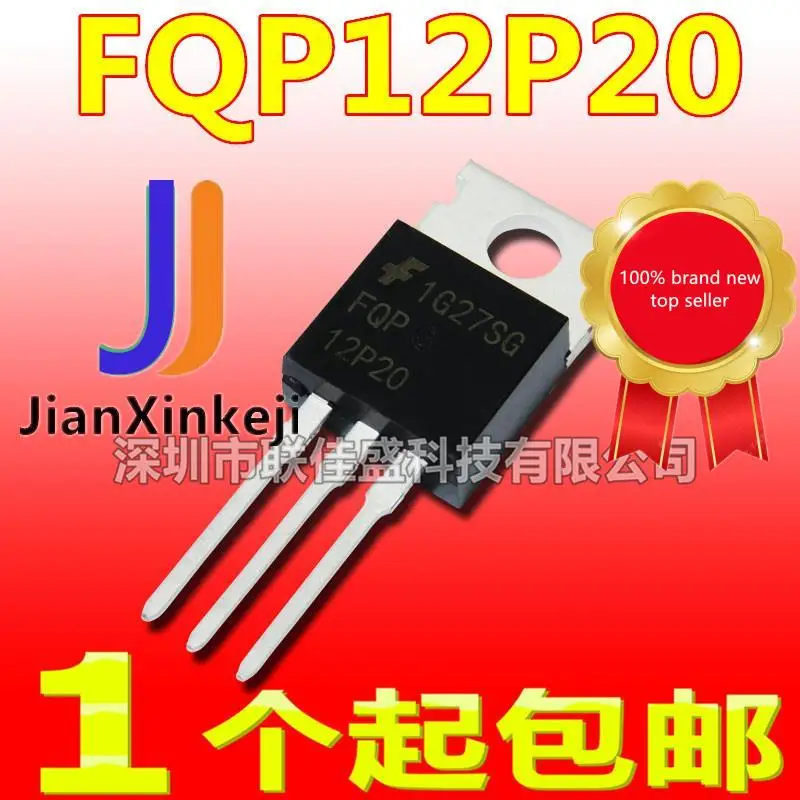 

10pcs 100% orginal new in stock FQP12P20 -11.5A/-200V TO220 P-channel MOS tube field effect tube