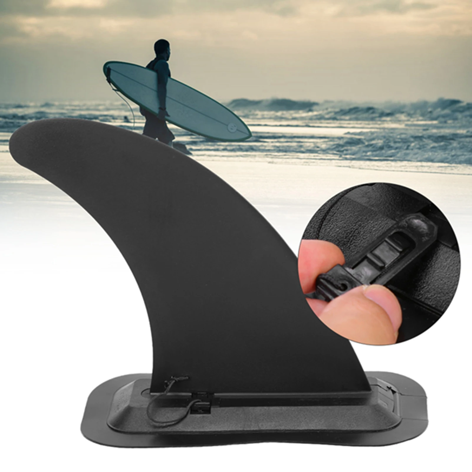 Sup Board Zubehör Sup Fin Stablizer Stand Up Paddle/aufblasbares Board Surfbrett Slide-In Central Fin Seiten flosse