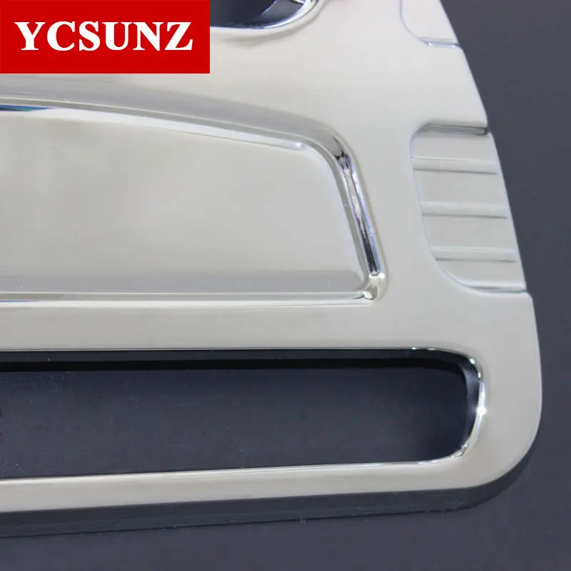 ABS Chrome Design Tail Gate Trim Rear Handle Insert For Toyota Hilux Vigo 2012 2013 2014 2005 2006 2007 2008 2009 2010 2011