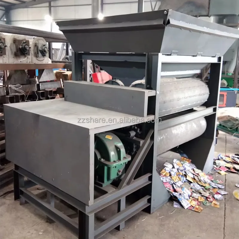 Automatic Metal Can Crusher Recycle Machine Metal Iron Tins Aluminum Cans Press Flattening Machine Pressing Machine For Cans