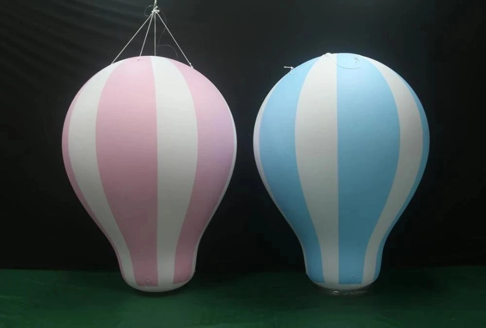 Hot Air Balloon  2mh(6.56ft) Pvc Helium  Inflatable Hanging Balloons For Party Event Show Advertising Exhibition