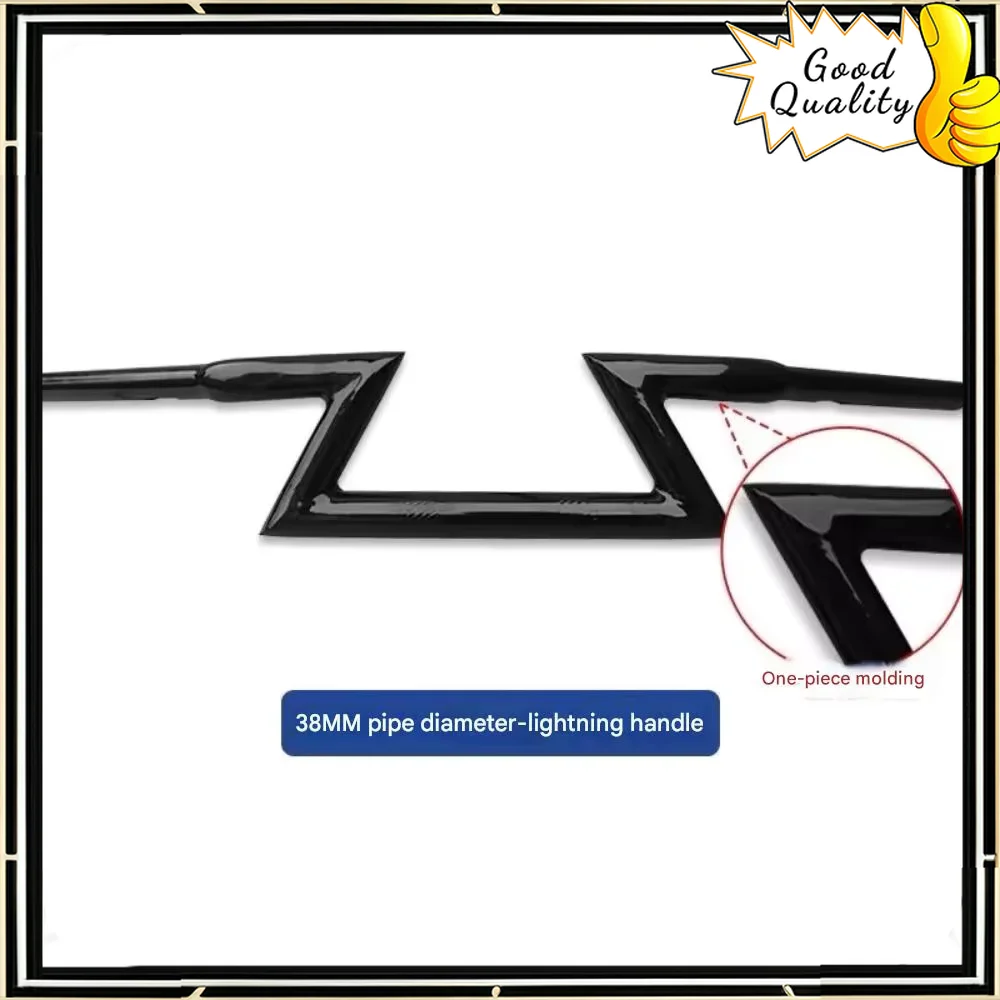 Good Quality For QJMOTOR SRV300 modified handlebars automatic modified retro lightning handlebars faucet direction handle