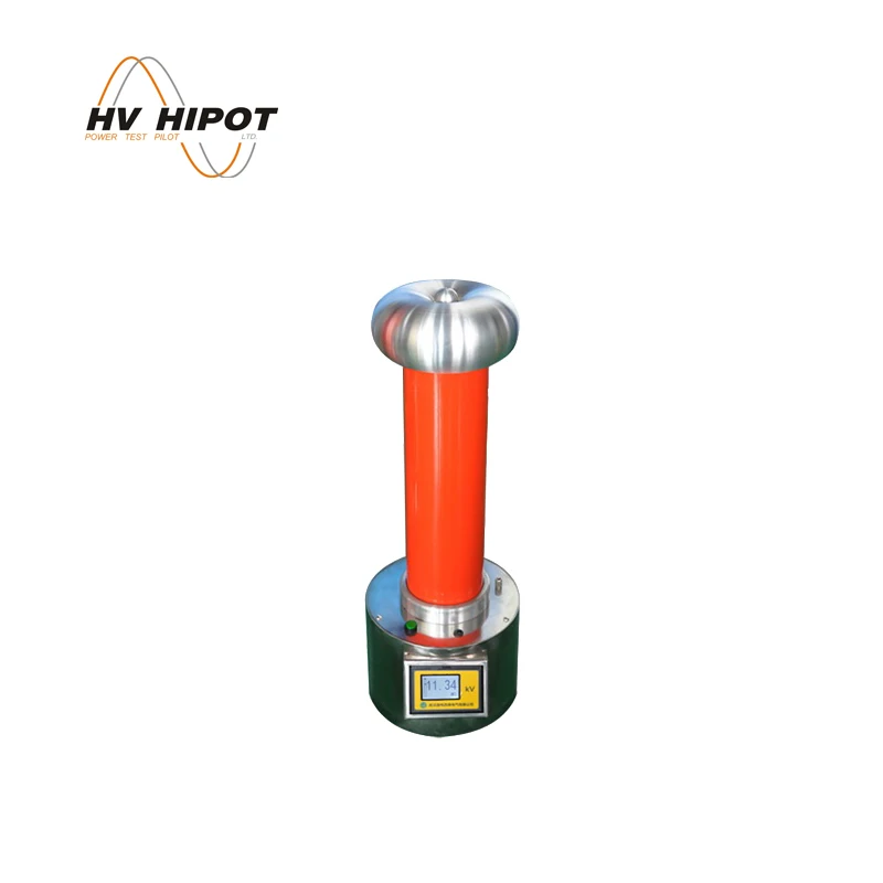 HVHIPOT Customized 0.5 Class 50kV High Voltage Divider AC DC Digital Voltage Meter GDFR-D1-50H