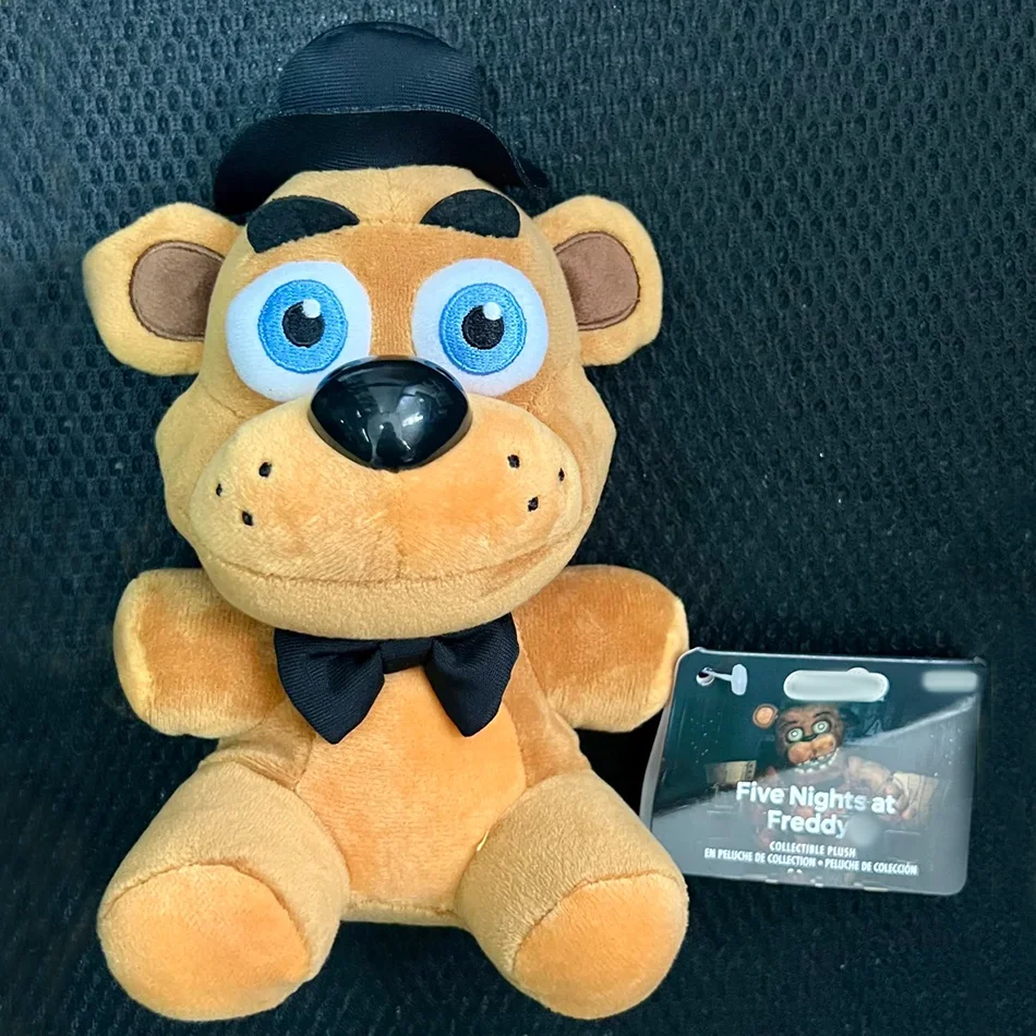 1 unidad de peluches bonitos de Five Nights at Freddy's (FNaF), muñecos de juego de Bonnie, Foxy y Freddy, regalo de juguete de peluche de dibujos animados.