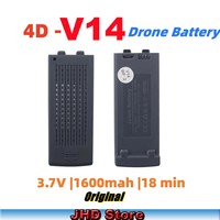 JHD Original 4DRC V14 Drone Battery  V14 1600mAh Battery For Original 4D-V14  V14 RC Drone Accessories V14 RC Plane Battery