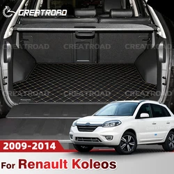 Car trunk mat for Renault Koleos 2009 2010 2011 2012 2013 2014 Cargo Liner Carpet Interior Parts Accessories Cover