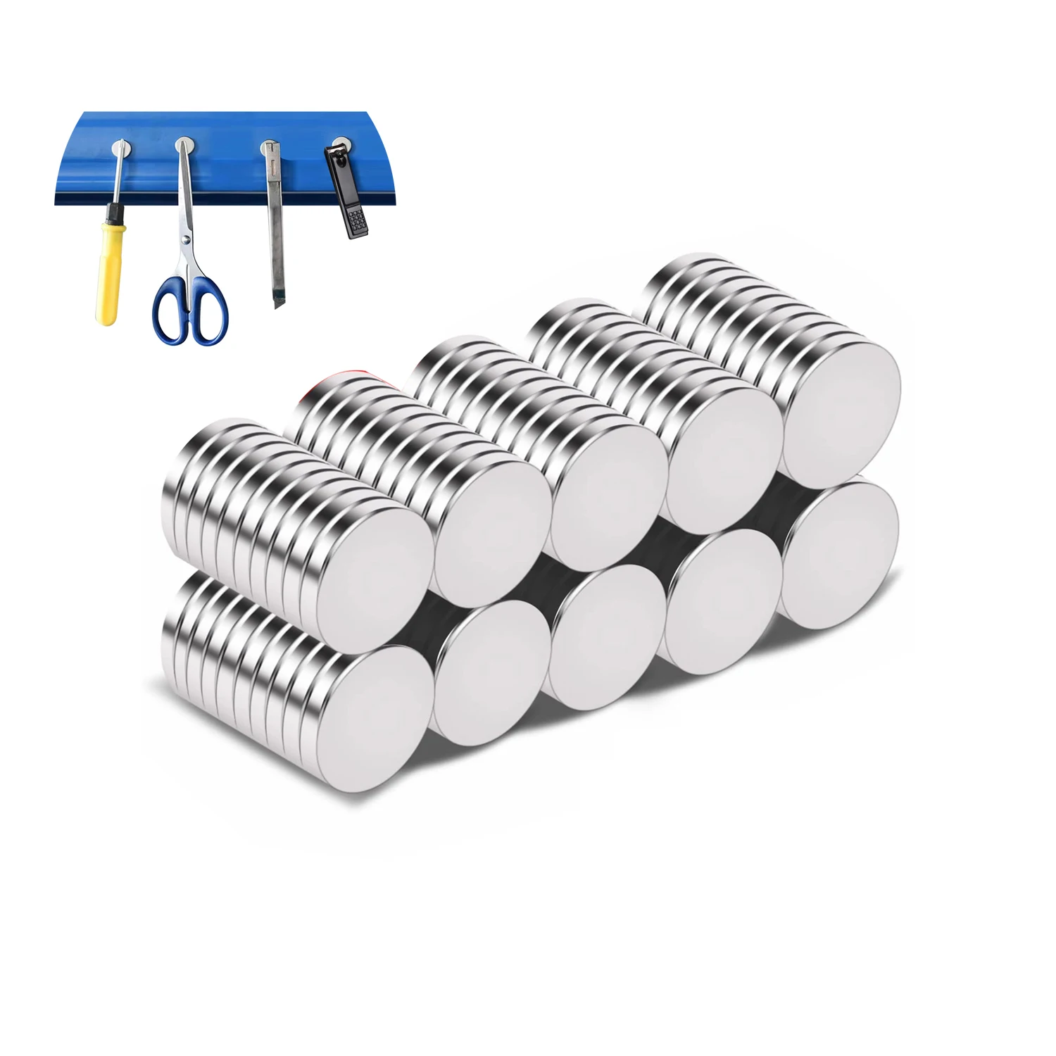 

10-200Pcs 10x1mm Thin Neodymium Strong Magnet 10mmx1mm Permanent Magnet 10*1mm Powerful Magnetic Round Magnet 10*1