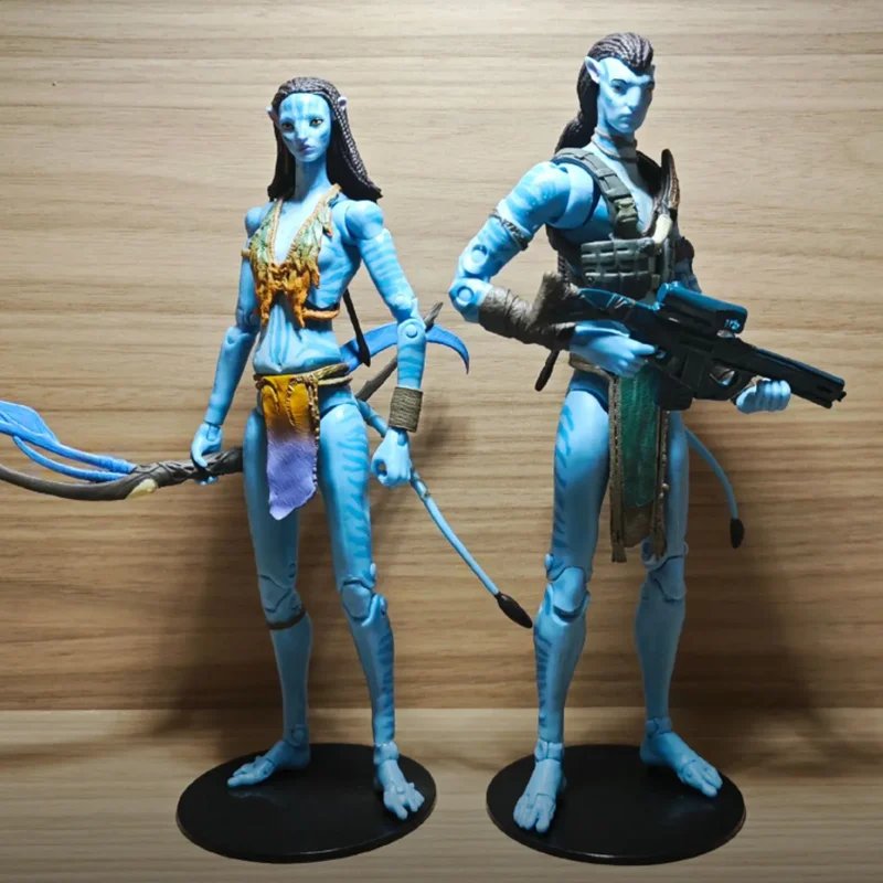 

Avatar High Detail Jake Sully Neytiri 7 Inch Poseable Action Figure Boxed Collectible Model Toy For Movie Fans