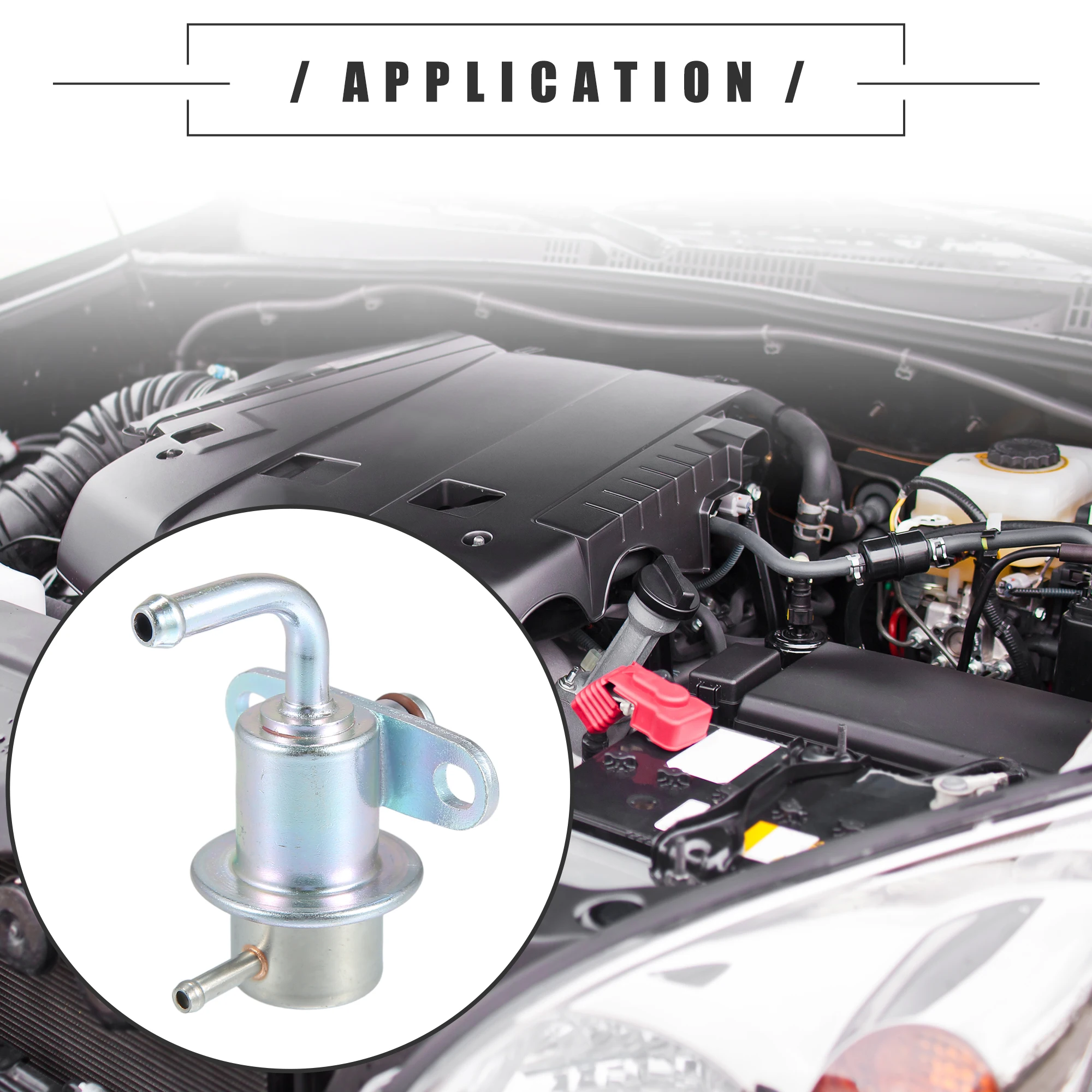 منظم ضغط حقن وقود السيارة UXCELL لدودج B250 1988-1991 رقم المعدن MD305927 #3