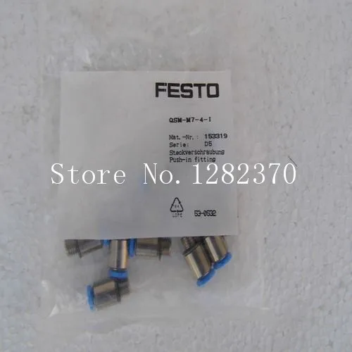 [SA]   FESTO gas fitting QSM-M7-4-I stock 153 319 --20pcs/lot