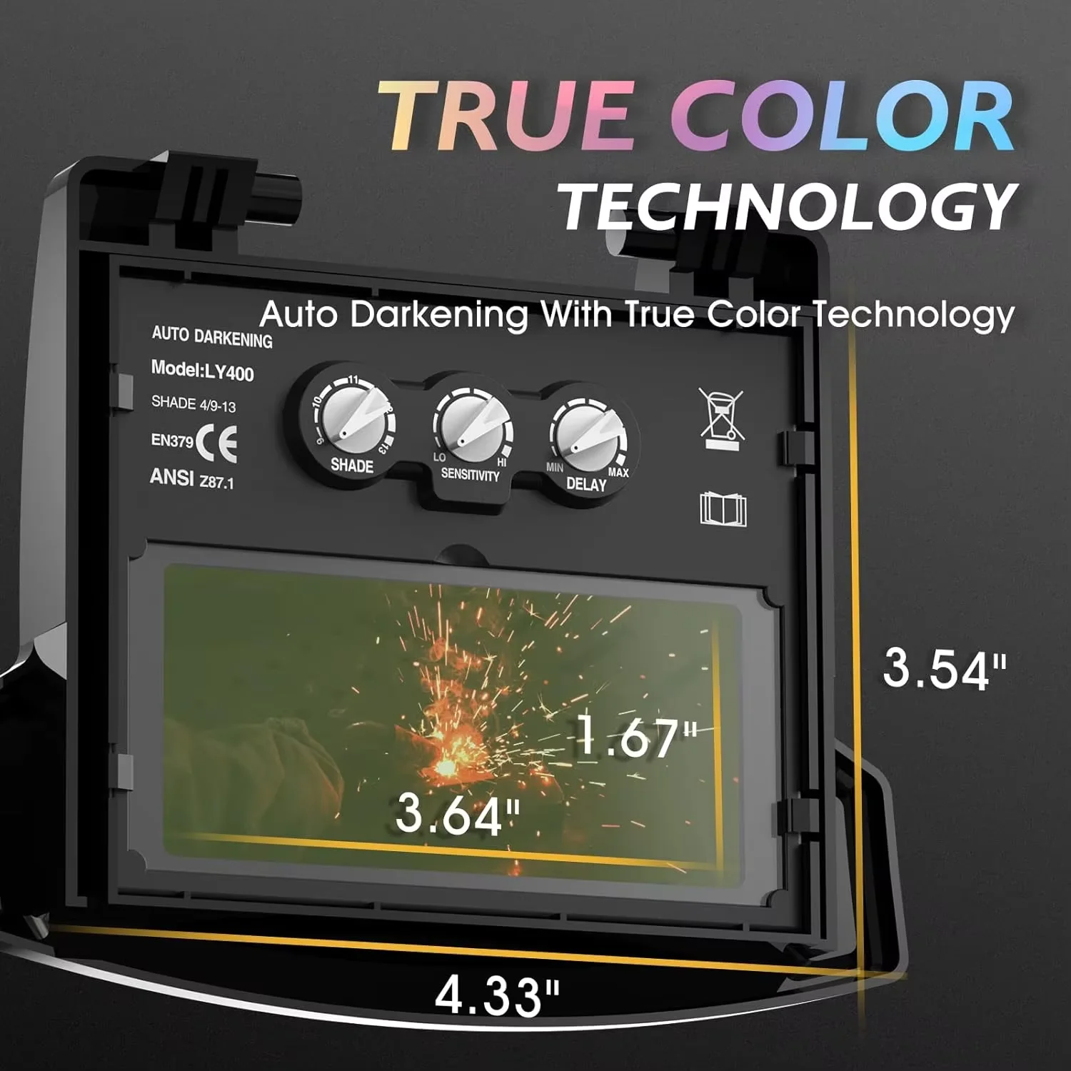 Thumbnail 4 - #33 Trending Welding Helmet Auto Darkening Right Now