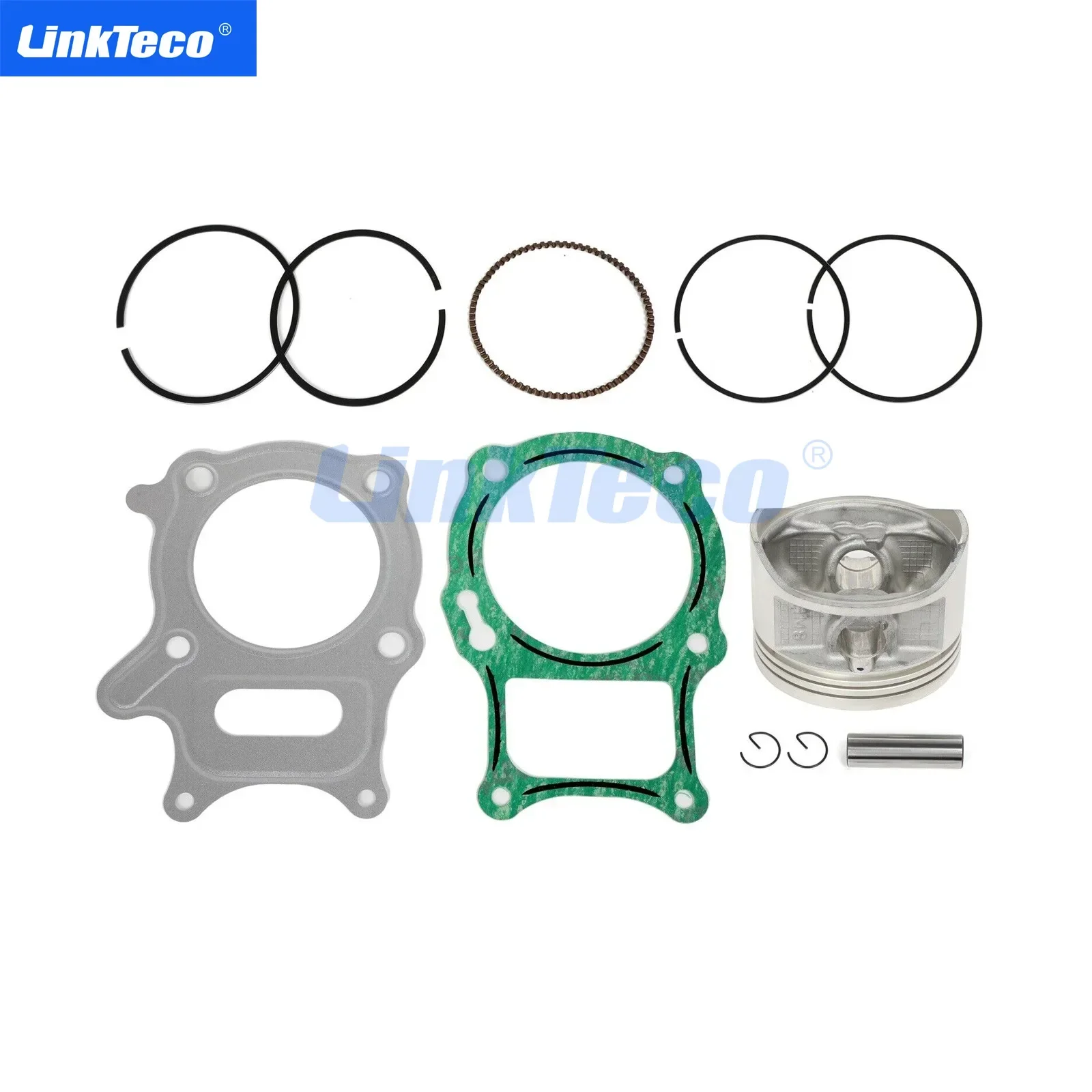 For Honda Recon TRX250 TRX250EX Cylinder Piston Gasket Top Reconstruction Kit