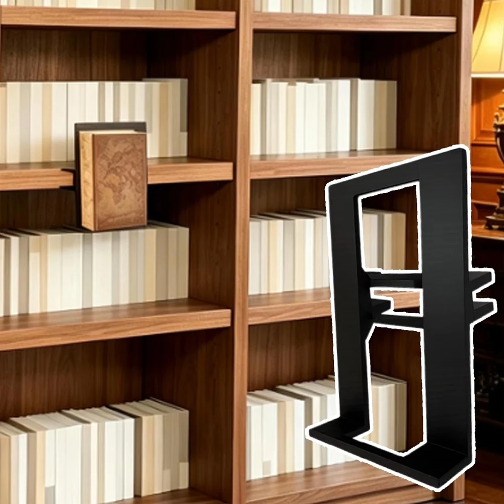 Book Display Shelf Decorative 3D Printed Floating Storage Stand Bookcase Book For Home Library Classroom