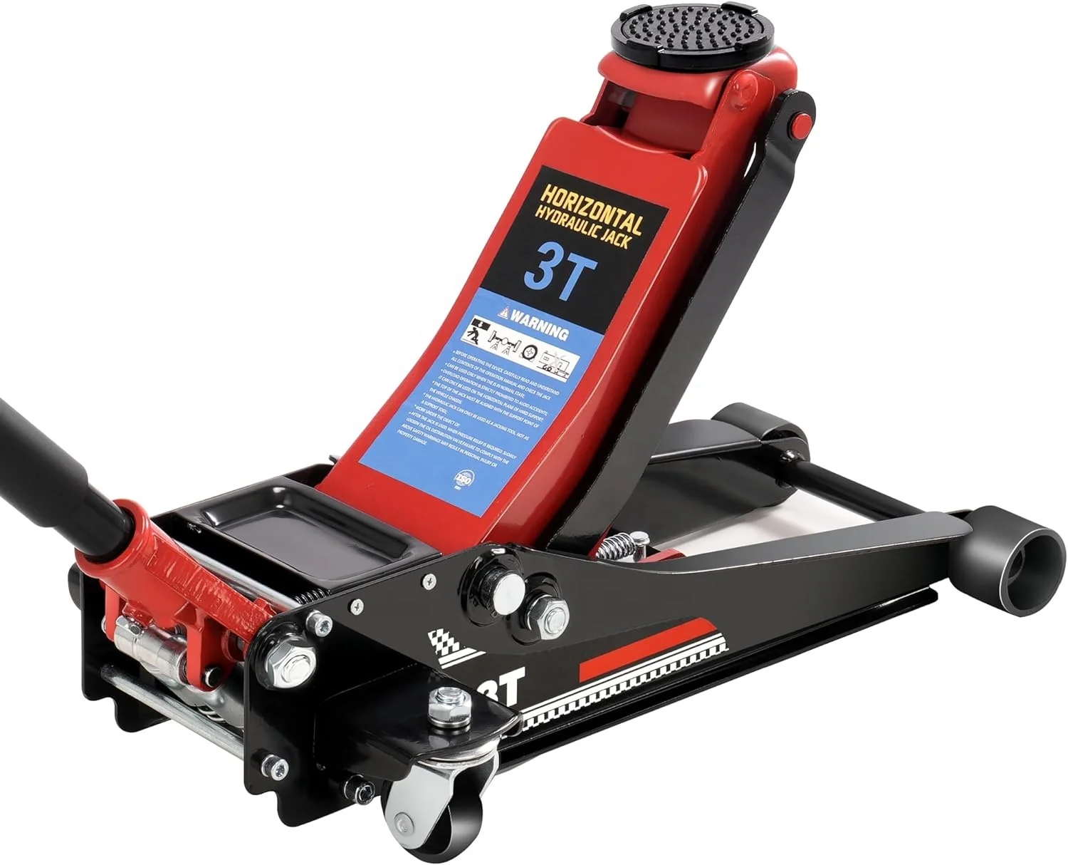 Steel Truck Jack Low Profile Car Trolley Hydraulic Jack 4 Ton