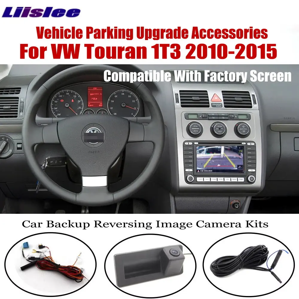 

Оригинальная заводская камера заднего вида для Volkswagen VW Tiguan AD/BW 2016-2023, система MIB MQB, комплект для подключения камеры заднего вида, аксессуары.