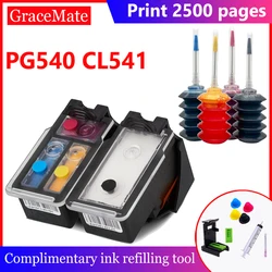 PG-540 CL-541 PG540 CL541 Ciss Ink Cartridge pg 540 Ink Compatible for Canon Pixma MG 2150 3150 4150 4250 3650 MX 375 475 TS5150