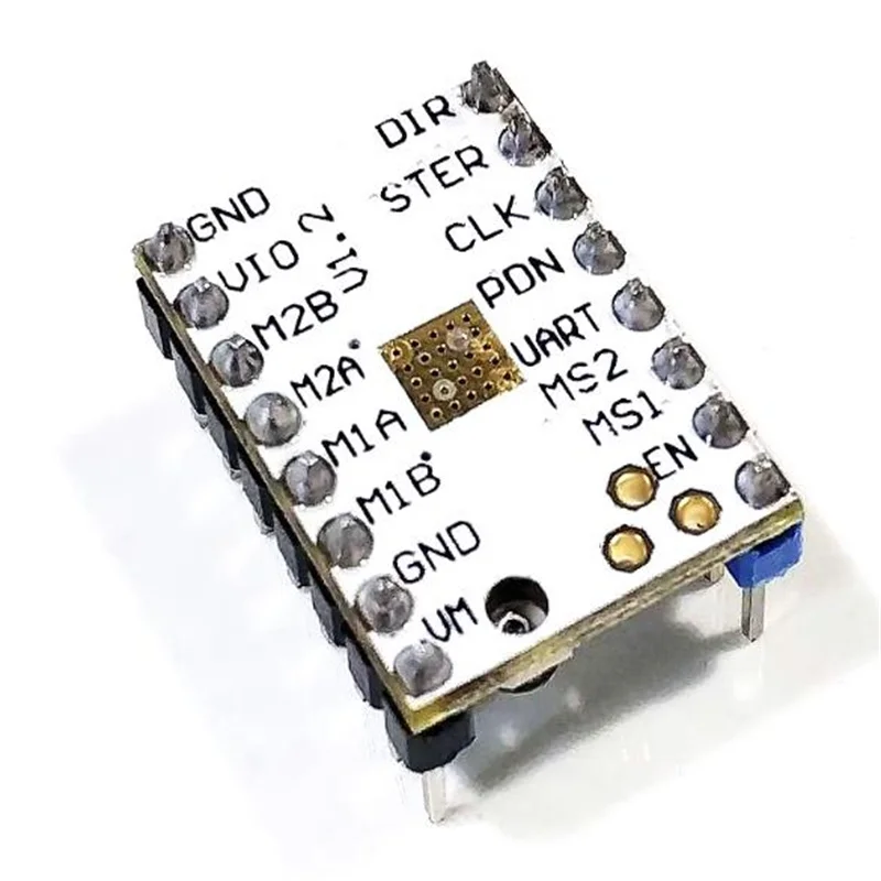 Acessório da impressora 3D, movimentação deslizante do motor, subdivisão 256 silenciosa, corrente máxima, 2A, TMC2208 V1.2