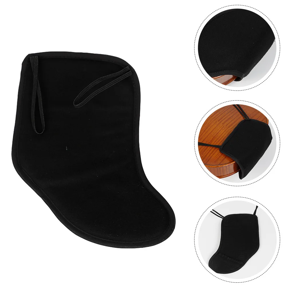 

Violin Chin Rest Pad Soft Skin-Friendly Cushion For Chin Redness Protection Lightweight Durable Accessory Shoulder Support