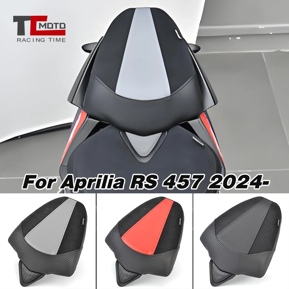 

Для Aprilia RS 457 2024 2025 мотоцикла, обтекатель заднего пассажирского сиденья, аксессуары для RS457 RS-457, чехол на заднее сиденье, капот