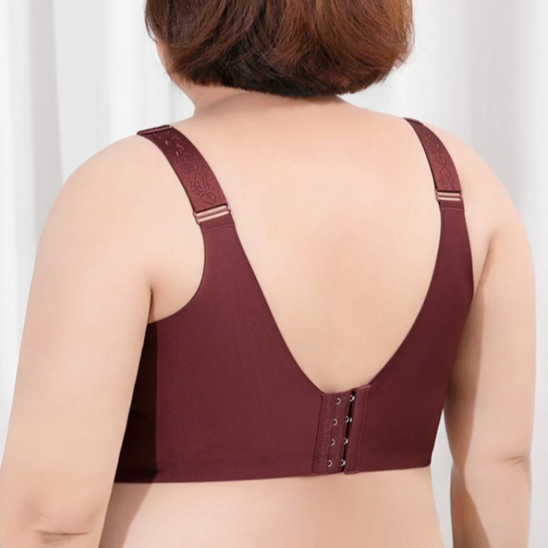 حجم كبير حمالات الصدر مثير رقيقة كوب كامل الملابس الداخلية النسائية سلس الملابس الداخلية رفع البرازيلي الدانتيل أعلى النساء الدهون مم كبيرة الحجم الصدرية امرأة حمالات الصدر