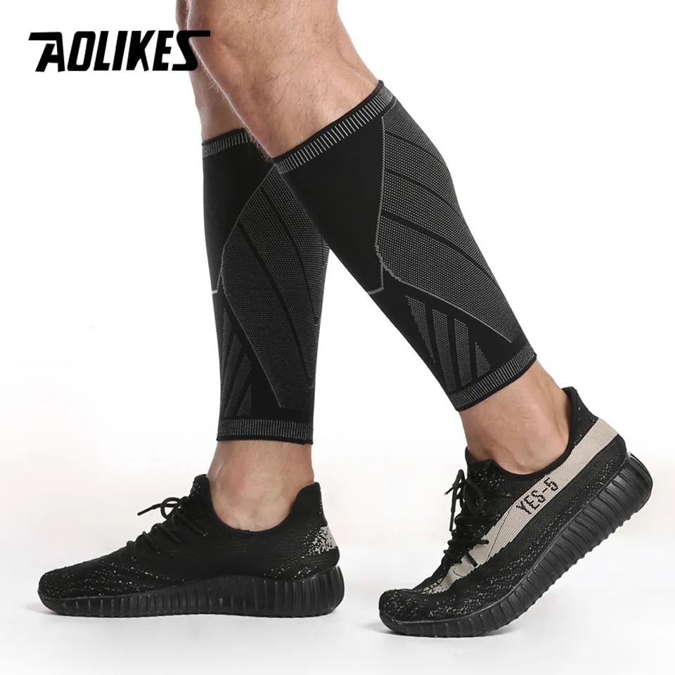 AOLIKES New Calf Compression Sleeves for Men Women Leg Compression Socks for Shin Splint Varicose Vein Calf Pain Relief