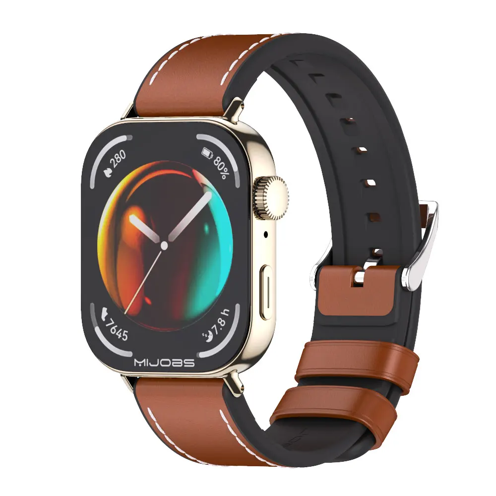 สายนาฬิกา Huawei Fit 3สายนาฬิกาสายรัดข้อมือหนังสำหรับ Huawei Fit 3สำหรับ Huawei Fit 2สายอุปกรณ์เสริม Huawei