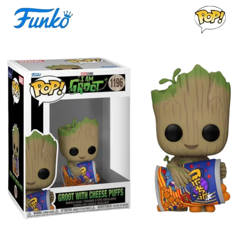 Original Funko Pop Marvel Guardians Of The Galaxy Groot Figures Model Inyl Collect Souvenirs Limited Edition Sculpture Doll Toy - Image 6