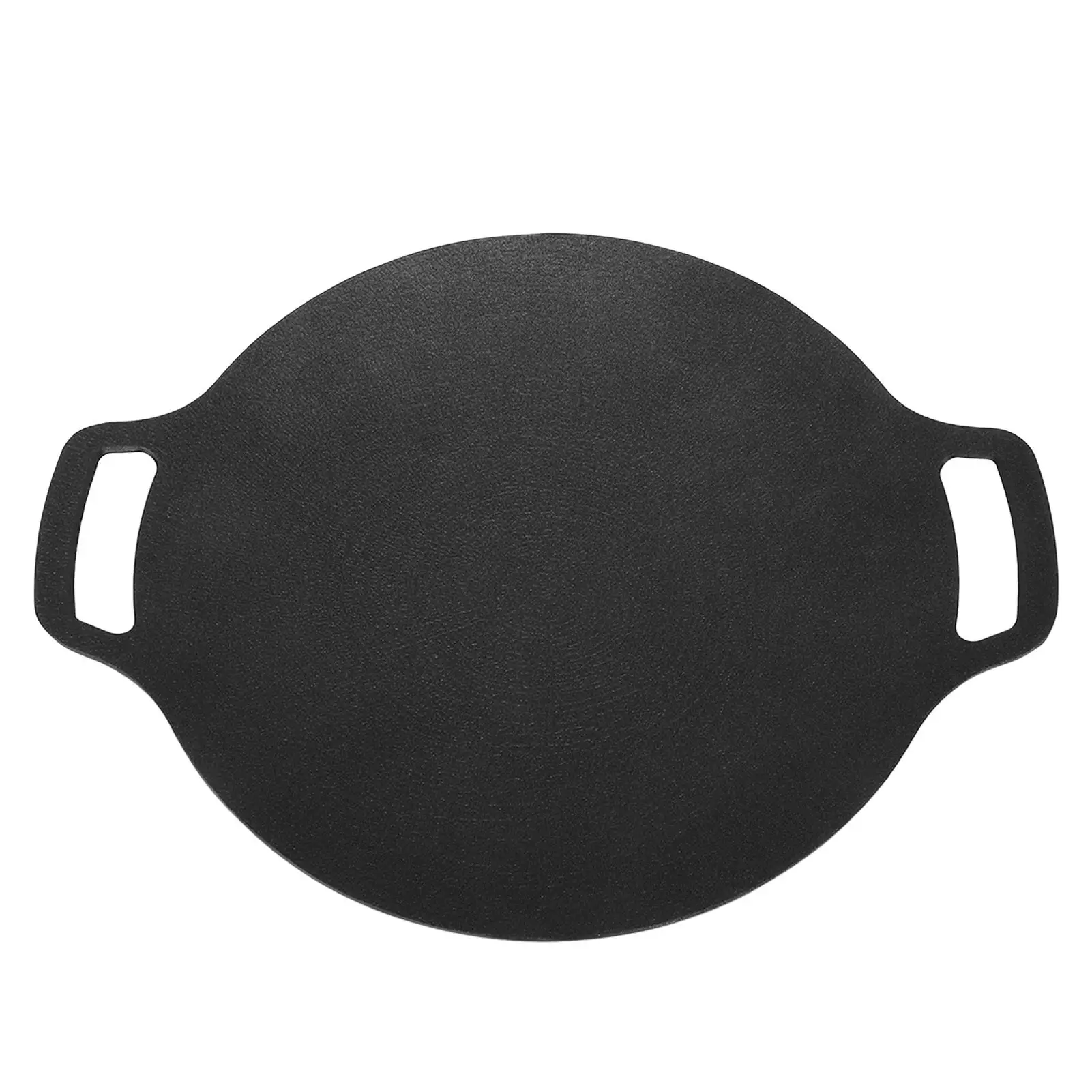 

Korean Non-Stick Round Griddle BBQ Grill Pan for home Use - Perfect for hamburgers & More