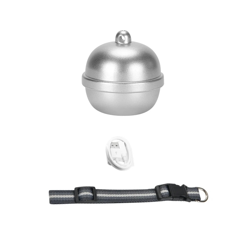 เครื่องจีพีเอสติดตามติดตามสุนัขแบบเรียลไทม์พร้อมแผนที่ Google สำหรับสัตว์เลี้ยงจีพีเอสติดตามสุนัขสีเงิน