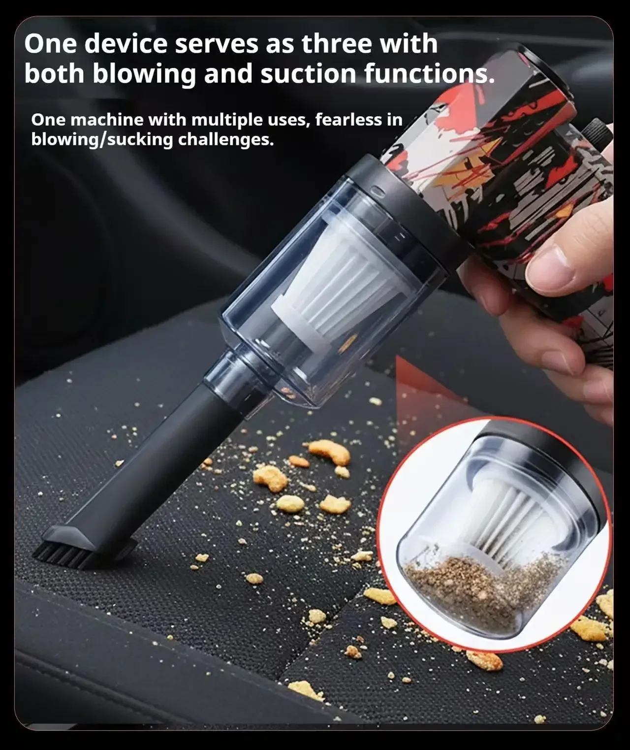 550000 دورة في الدقيقة توربو منفاخ نفاث فراغ X9 عالية السرعة منفاخ الهواء اللاسلكية منفضة الهواء المضغوط المحمولة مروحة تربو نفاثة الغبار تهب #4