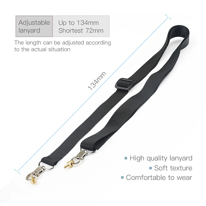 3 In1 ل DJI الذكية تحكم عن بعد مع شاشة الرقبة الحبل حزام المقود الزجاج فيلم ل DJI Mavic 2 برو التكبير الطائرة بدون طيار