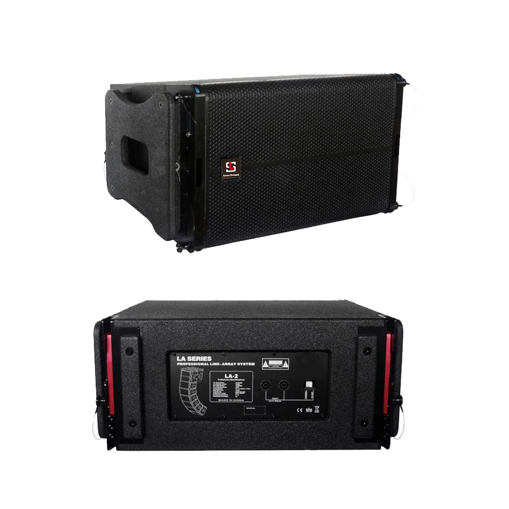 جودة عالية 2-way 12 بوصة نظام صفيف الخط بالطاقة خط صفيف نظام مكبر الصوت وحدة مكبر الصوت الصوت المهنية