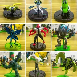 Bandai Ben10s Anime Figures Protector of Earth Grey Matter Big Chill Lodestar Rath Assemble Doll Toy Model Tabletop Ornament
