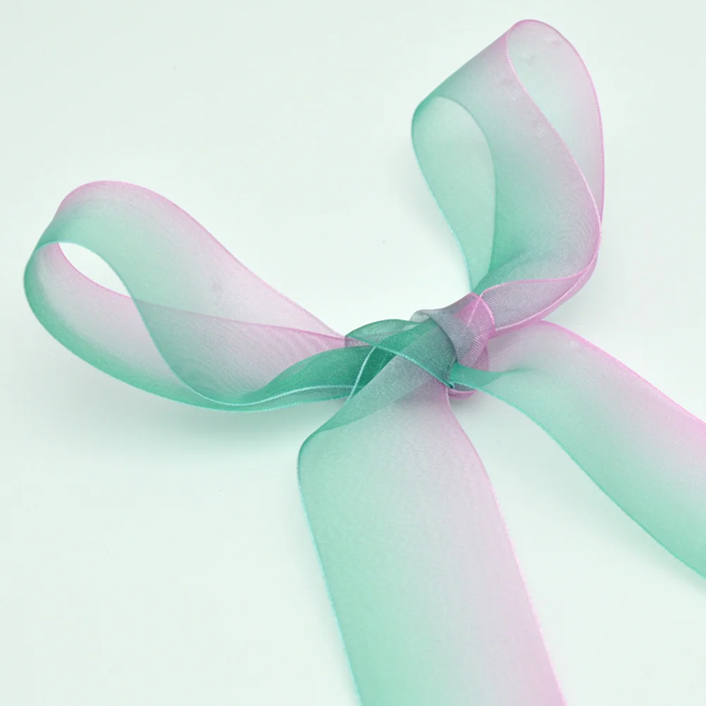 

3Pairs Rainbow Transparent Shoelaces Chiffon Colorful Durable Decorative Shoe Laces Creative Pink Green White 0.6m