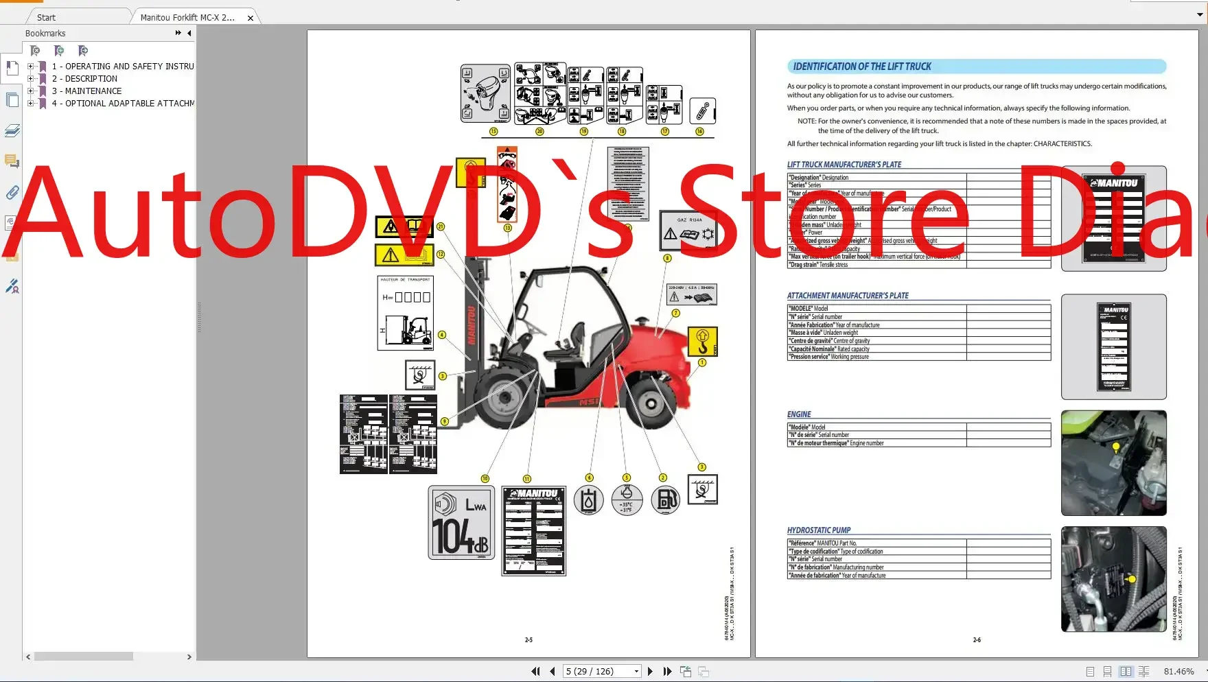 

AutoDVD Manitou MC, MHT, MLT, MT, MT-X, MXT PDF 2,14 ГБ Обновленный оператор и руководство по обслуживанию 2021.