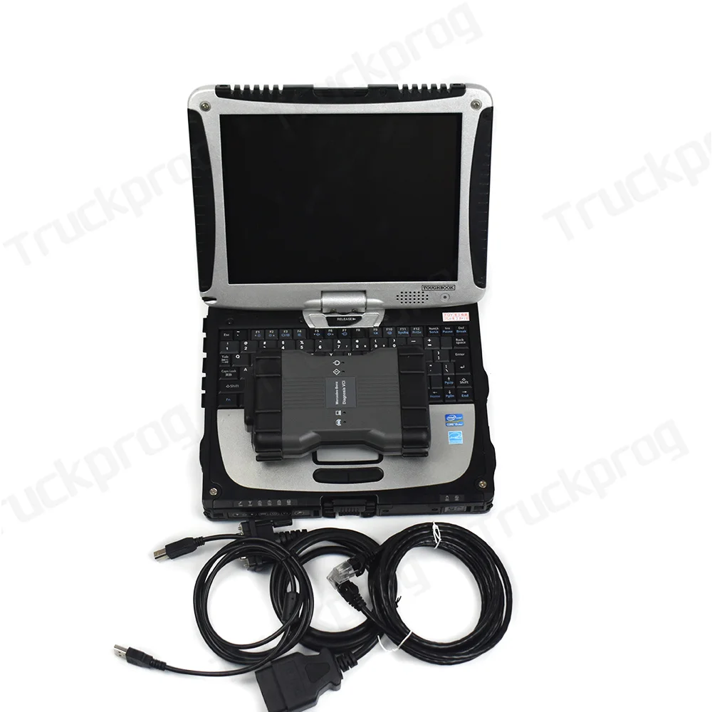 

Thoughbook CF19 laptop+MB STAR C6 Multiplexer mb SD Connect C6 xentry das wis epc VXDIAG c6 mb diagnostictools mb sd c4