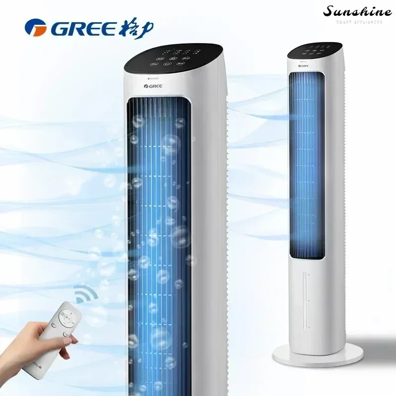 Air conditioning fan - Gree. Home Purification Humidification Tower. Energy saving Remote control Fan/air conditioning Portable