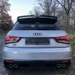 For Audi A1 R18 2010-2014 2 DOORS High Quality Carbon Fiber Rear Boot Wing Spoiler Rear Roof Spoiler Wing Trunk Lip Boot Cover
