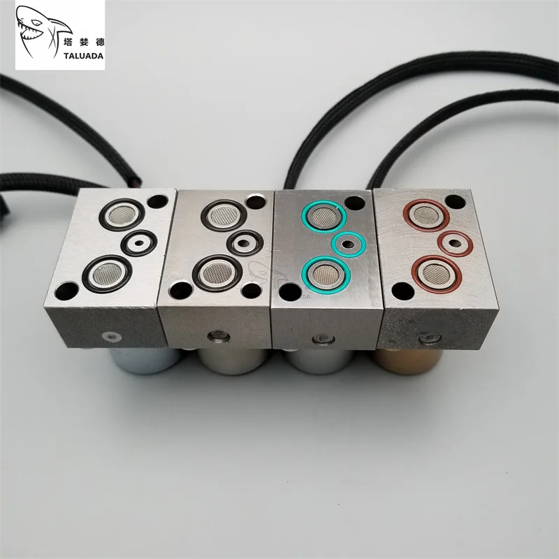 Para válvula solenoide Komatsu PC200-7 válvula solenoide proporcional de bomba hidráulica